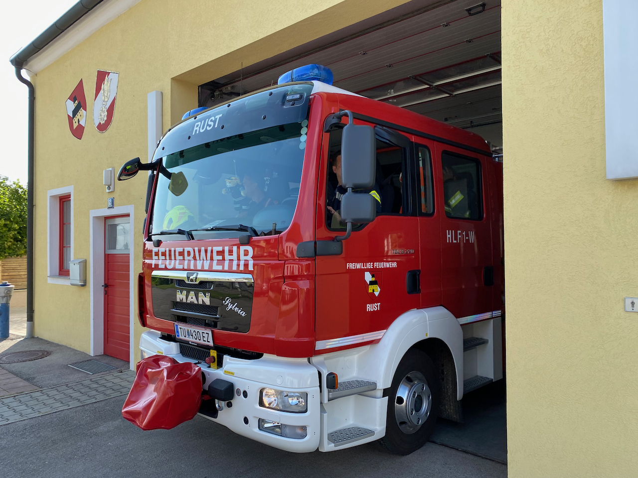 Brandeinsatz während FF-Fest