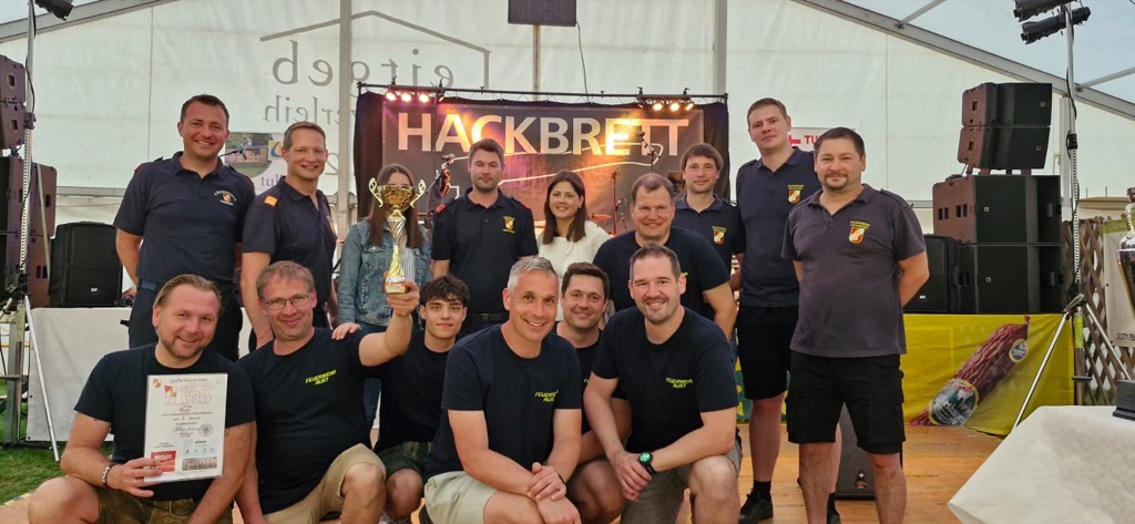 5. Platz bei Gaudibewerb in Trasdorf