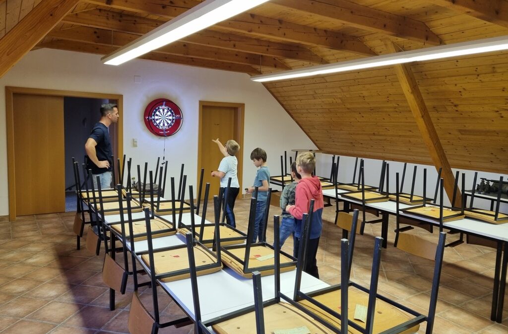 Kinderfeuerwehr im September